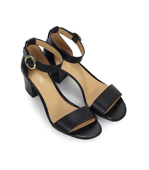 lena mid michael kors|Lena Leather Sandal .